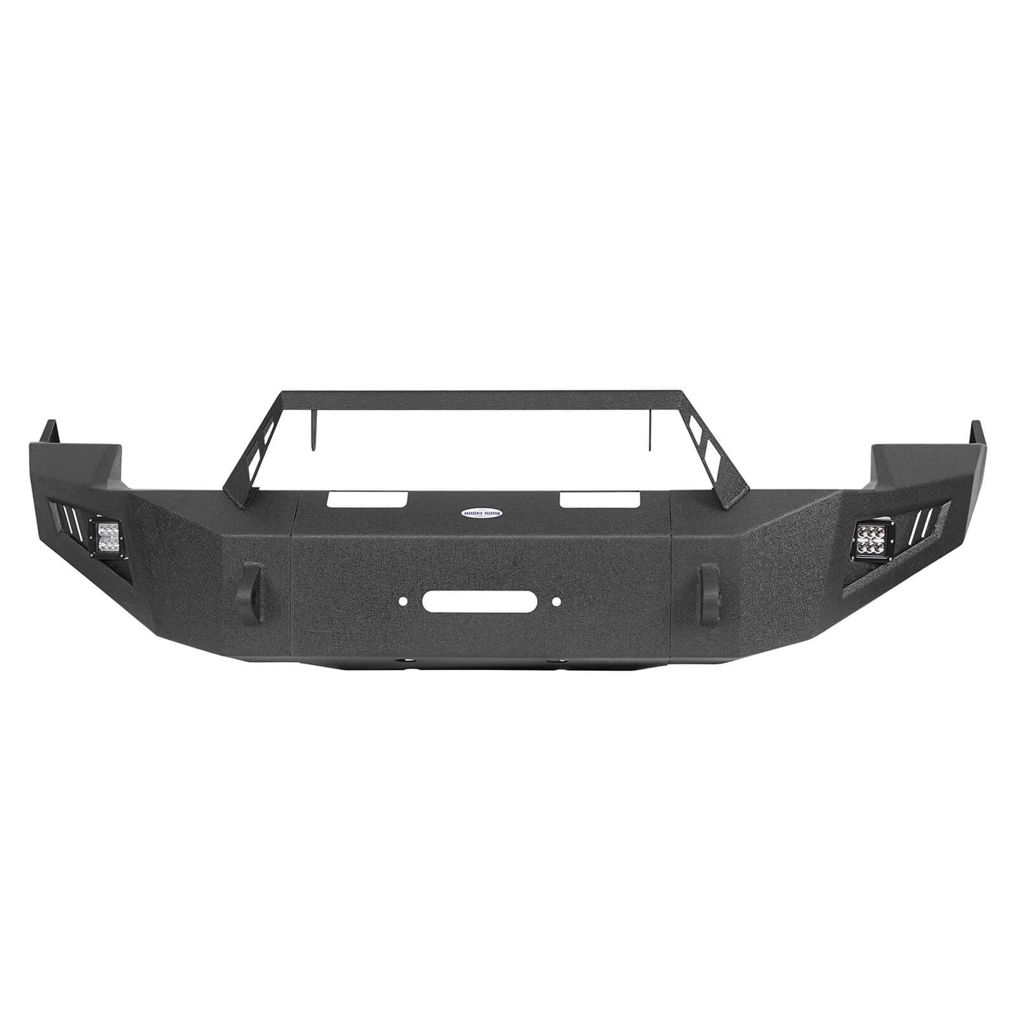 Discovery Ⅱ Full Width Front Bumper w/Winch Plate & LED Spotlights(09-12 Ram 1500)-LandShaker