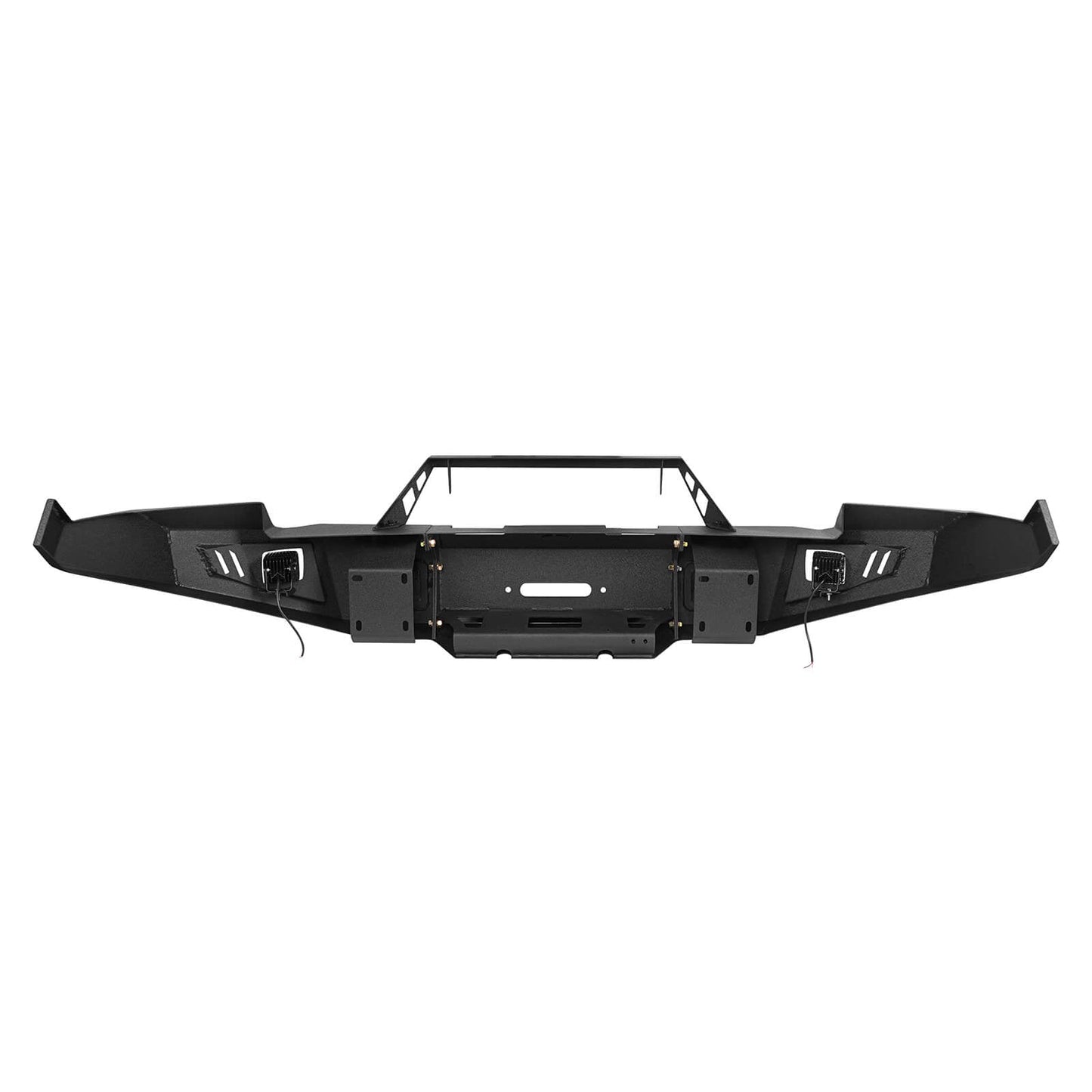 Discovery Ⅱ Full Width Front Bumper w/Winch Plate & LED Spotlights(09-12 Ram 1500)-LandShaker