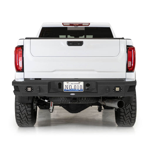 Discovery Rear Bumper w/ LED Floodlights (20-25 GMC Sierra 2500HD) - LandShaker