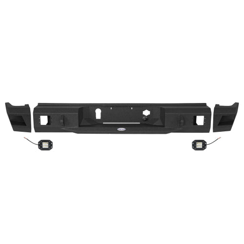 Discovery Rear Bumper w/ LED Floodlights (20-25 GMC Sierra 2500HD) - LandShaker