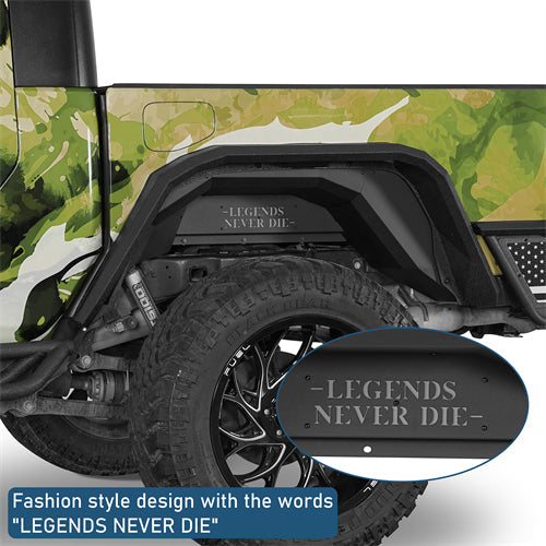 Legend Rear Inner Fender Liners For 2020-2025 Jeep Gladiator JT - Landshaker4x4