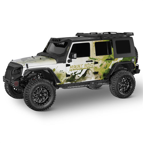 Front & Rear Aluminum Inner Fender Liners For 2007-2018 Jeep Wrangler JK - Landshaker4x4