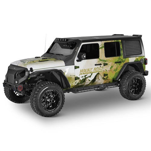 Front & Rear Aluminum Inner Fender Liners For 2018-2025 Jeep Wrangler JL (Excluding Rubicon 3.6L Engine)- Landshaker4x4