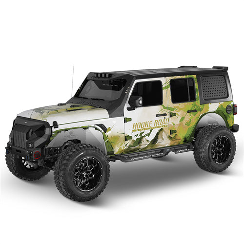 Front & Rear Aluminum Inner Fender Liners For 2018-2025 Jeep Wrangler JL (Excluding Rubicon 3.6L Engine)- Landshaker4x4