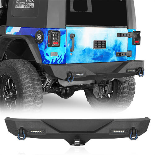 Mad Max Front Bumper & Rear Bumper(07-18 Jeep Wrangler JK)-LandShaker