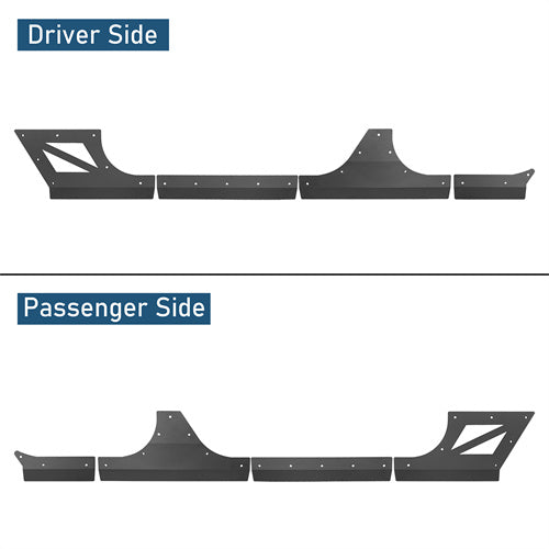Body Armor Cladding(07-18 Jeep Wrangler JK 4 Door)-LandShaker