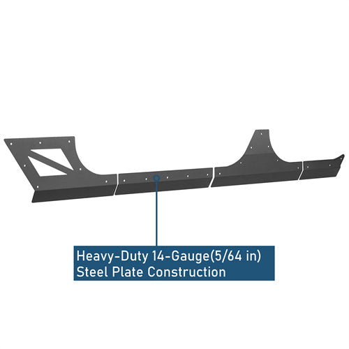 Body Armor Cladding(07-18 Jeep Wrangler JK 4 Door)-LandShaker