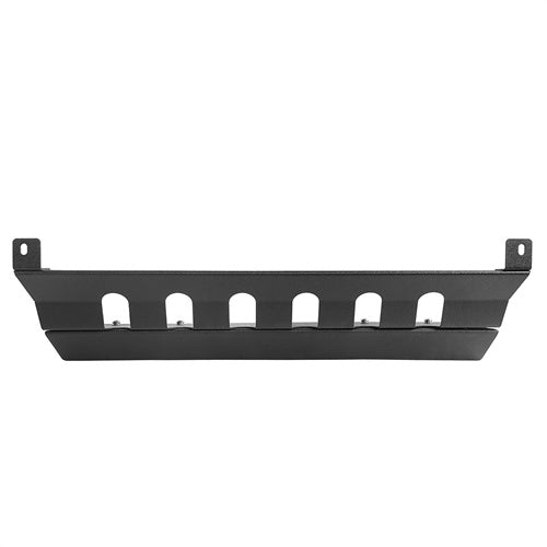 Black Steel Front Skid Plate(07-18 Jeep Wrangler JK)-LandShaker