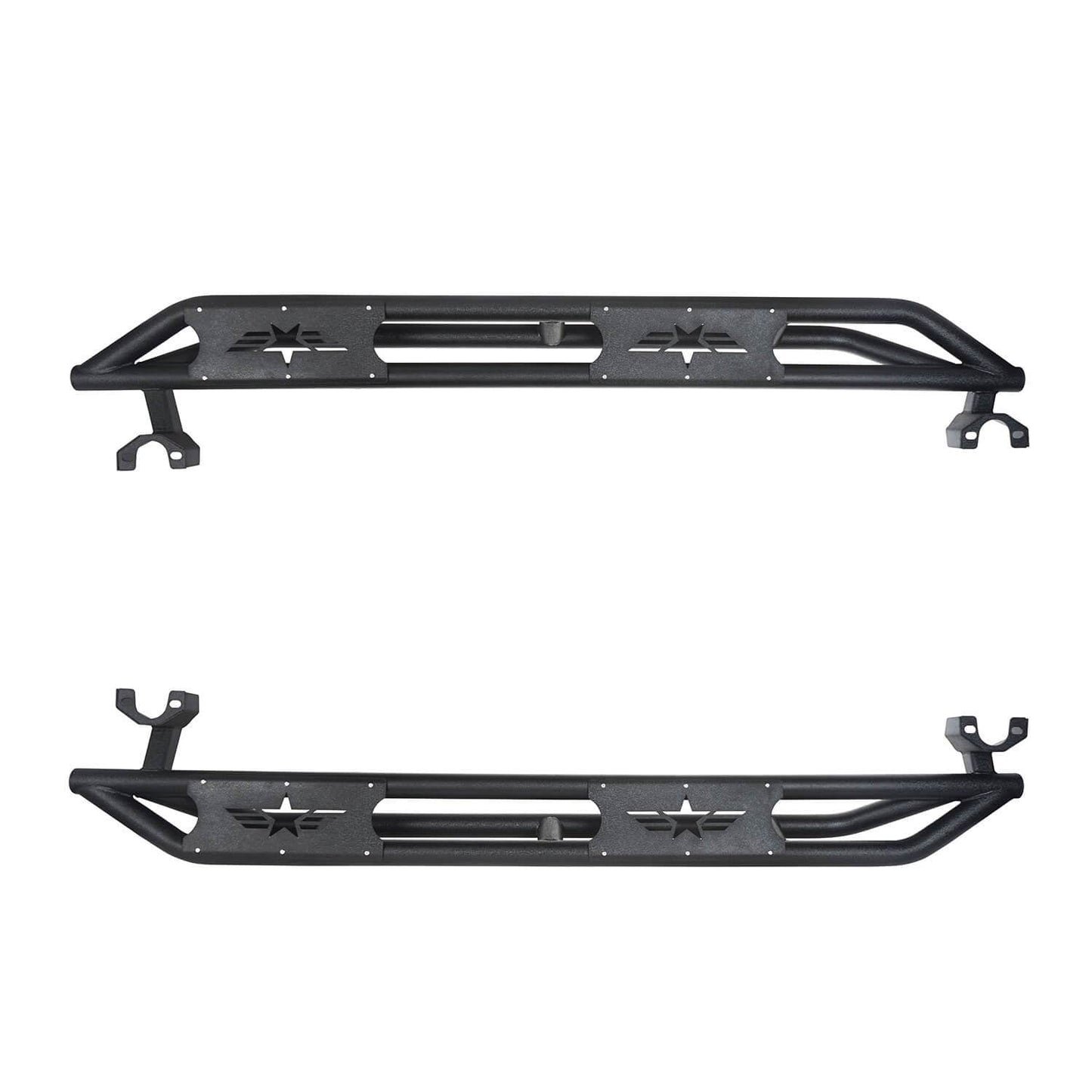 Star Side Steps Running Boards(07-18 Jeep Wrangler JK 4 Door)-LandShaker
