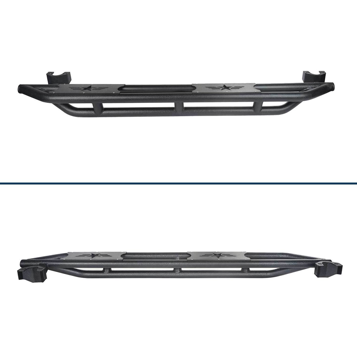 Star Side Steps Running Boards(07-18 Jeep Wrangler JK 4 Door)-LandShaker