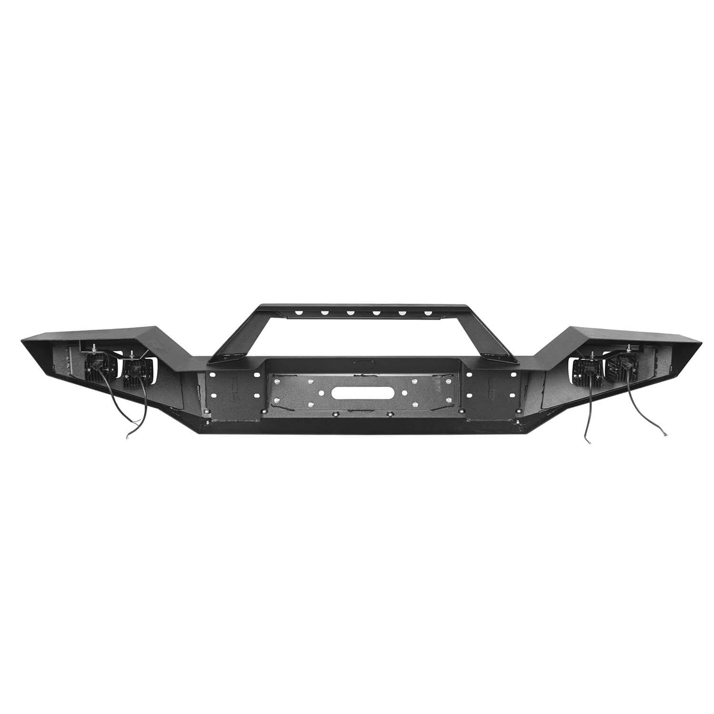 Full Width Front Bumper w/Winch Plate(18-25 Jeep Wrangler JL)-LandShaker