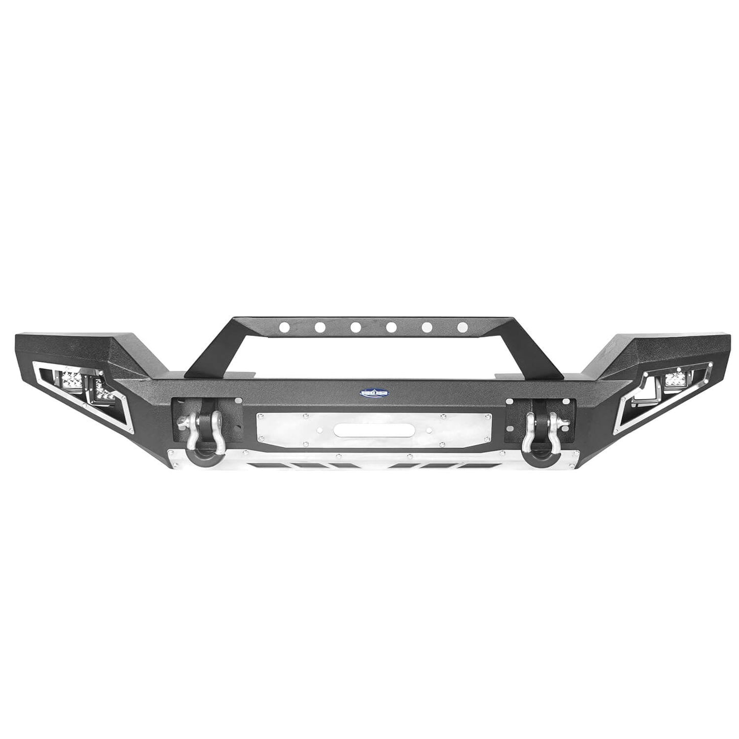 Full Width Front Bumper w/Winch Plate(18-25 Jeep Wrangler JL)-LandShaker