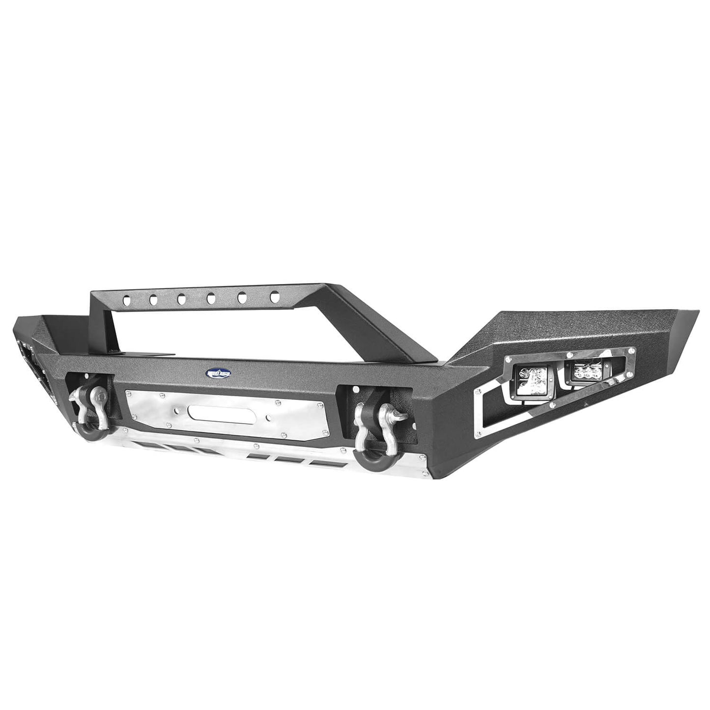 Full Width Front Bumper w/Winch Plate(18-25 Jeep Wrangler JL)-LandShaker