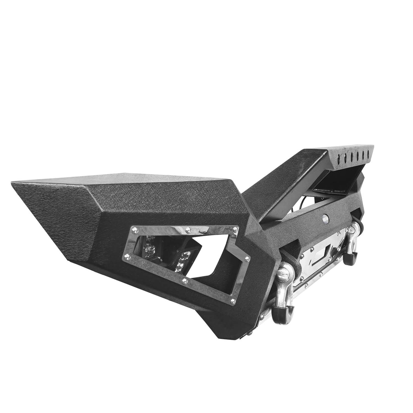 Full Width Front Bumper w/Winch Plate(18-25 Jeep Wrangler JL)-LandShaker