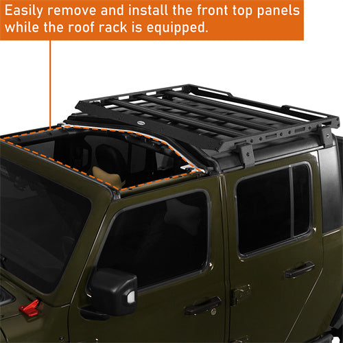 Discovery Cargo Roof Rack (20-25 Jeep Gladiator JT Hardtop) - LandShaker