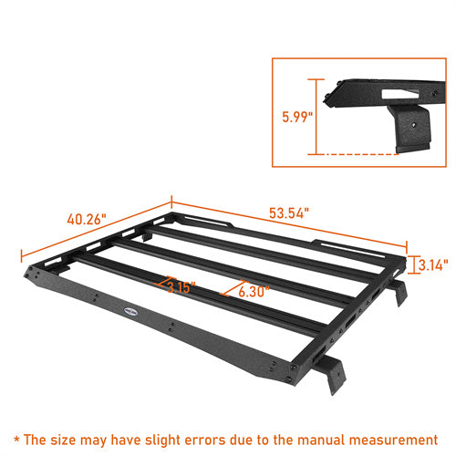 Discovery Cargo Roof Rack (20-25 Jeep Gladiator JT Hardtop) - LandShaker