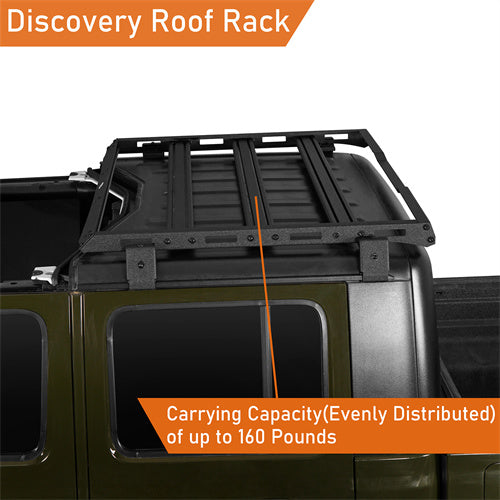 Discovery Cargo Roof Rack (20-25 Jeep Gladiator JT Hardtop) - LandShaker