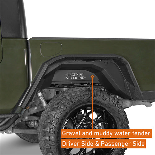 20-25 Jeep Gladiator JT Rear Inner Fender Liners - LandShaker