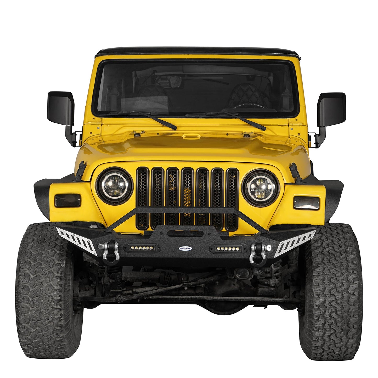 Blade Stubby Front Bumper & Explorer Rear Bumper Combo(87-06 Jeep Wrangler TJ YJ)-LandShaker