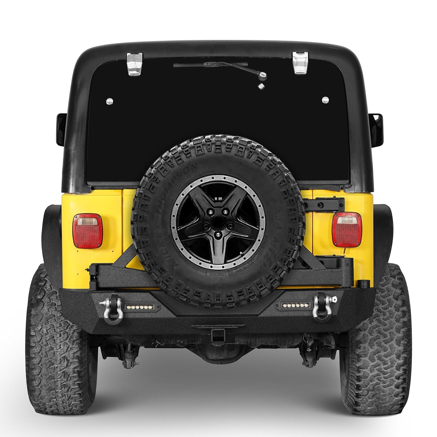 Blade Stubby Front Bumper & Explorer Rear Bumper Combo(87-06 Jeep Wrangler TJ YJ)-LandShaker
