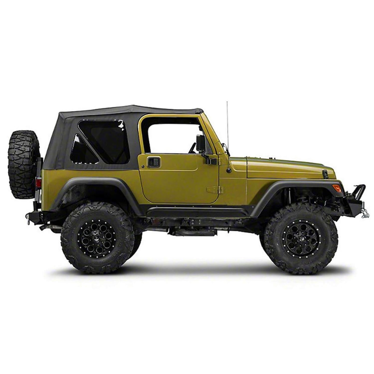 Side Steps Rocker Guard Door Guards(97-06 Jeep Wrangler TJ)-LandShaker