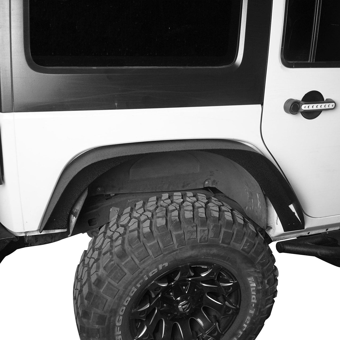 Flat Fender Flares(07-18 Jeep Wrangler JK)-LandShaker