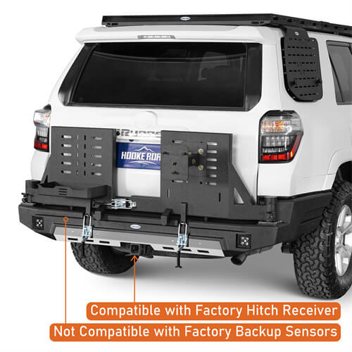 KarooCargo Rear Bumper w/ 5.3-Gallon Jerry Can Holder For 2010-2024 Toyota 4Runner - LandShaker