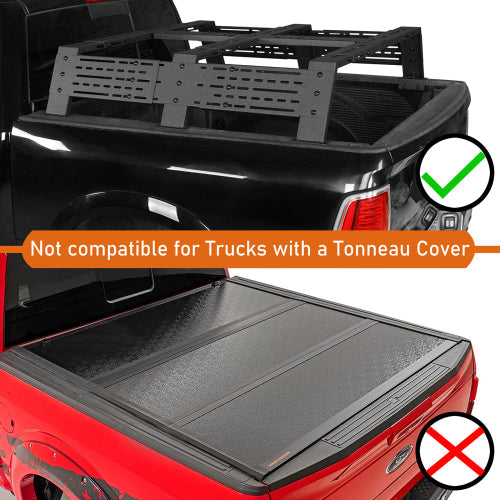 12.2" High Overland Truck Bed Rack - LandShaker