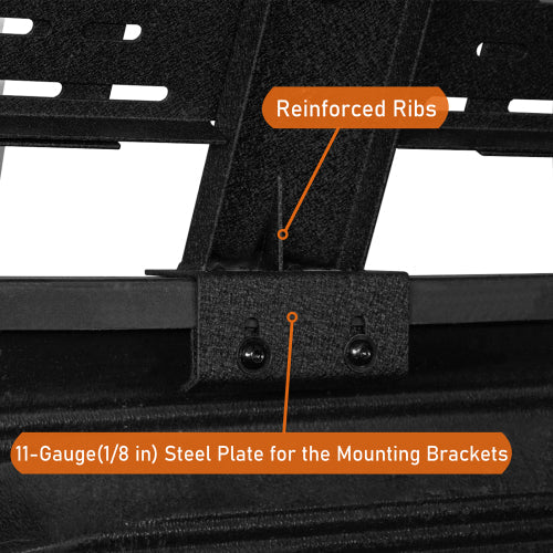 12.2" High Overland Truck Bed Rack - LandShaker