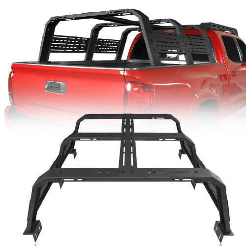 18.8" High Overland Bed Rack for Toyota Tacoma & Tundra 6' Bed  - LandShaker