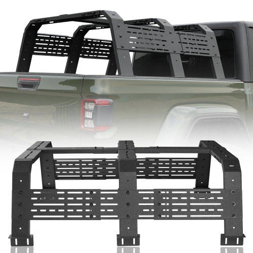 18.8" High Overland Bed Rack (Jeep Gladiator JT & Toyota Tacoma) - LandShaker