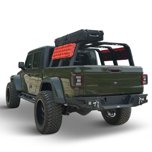 18.8" High Overland Bed Rack (Jeep Gladiator JT & Toyota Tacoma) - LandShaker