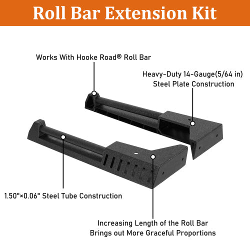 Adjustable Truck Roll Bar Extension Kit - LandShaker