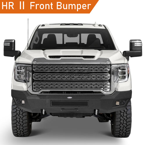 LandShaker Front Bumper w/ LED Spotlights (20-23 GMC Sierra 2500HD)