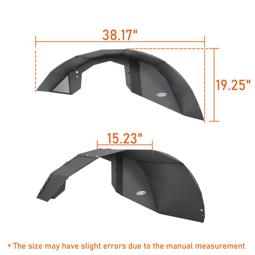 LandShaker Front Inner Fender Liners (21-24 Ford Bronco, Excluding Raptor)