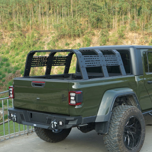 18.8" High Overland Bed Rack (Ford Ranger & GMC Canyon & Chevrolet Colorado & Jeep Gladiator JT) - LandShaker