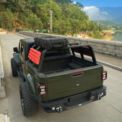 18.8" High Overland Bed Rack (Ford Ranger & GMC Canyon & Chevrolet Colorado & Jeep Gladiator JT) - LandShaker