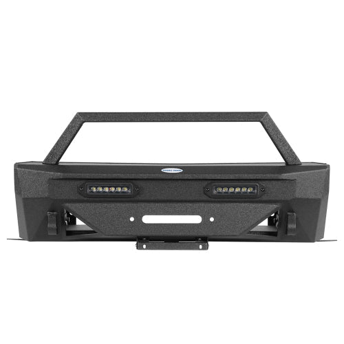 LandShaker Stubby Front Bumper w/LED spotlights (14-24 Toyota 4Runner, Excluding Limited & Nightshade)