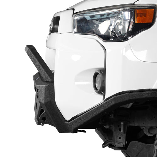 LandShaker Stubby Front Bumper w/LED spotlights (14-24 Toyota 4Runner, Excluding Limited & Nightshade)