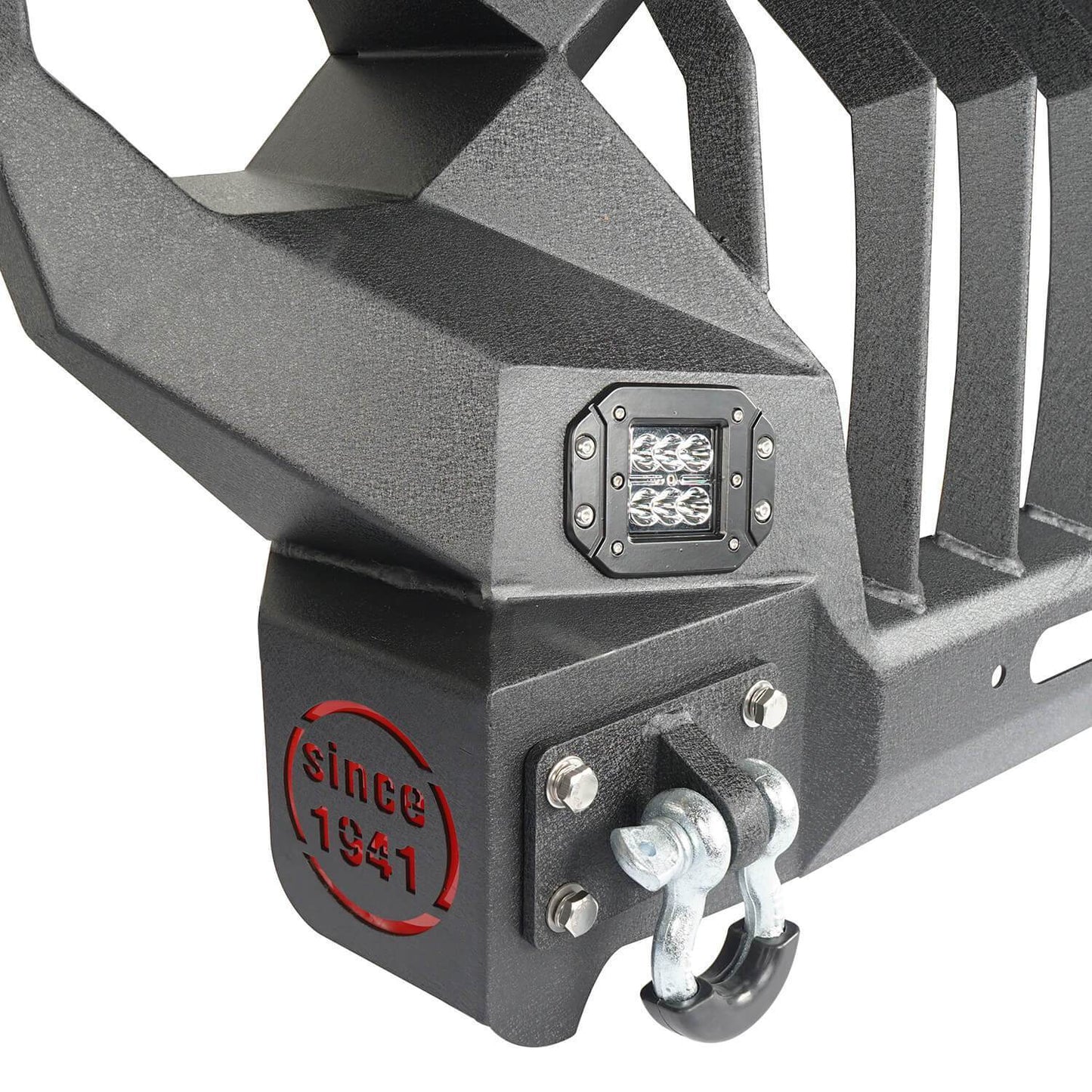 Mad Max Front Bumper & Rear Bumper w/Tire Carrier(07-18 Jeep Wrangler JK)-LandShaker