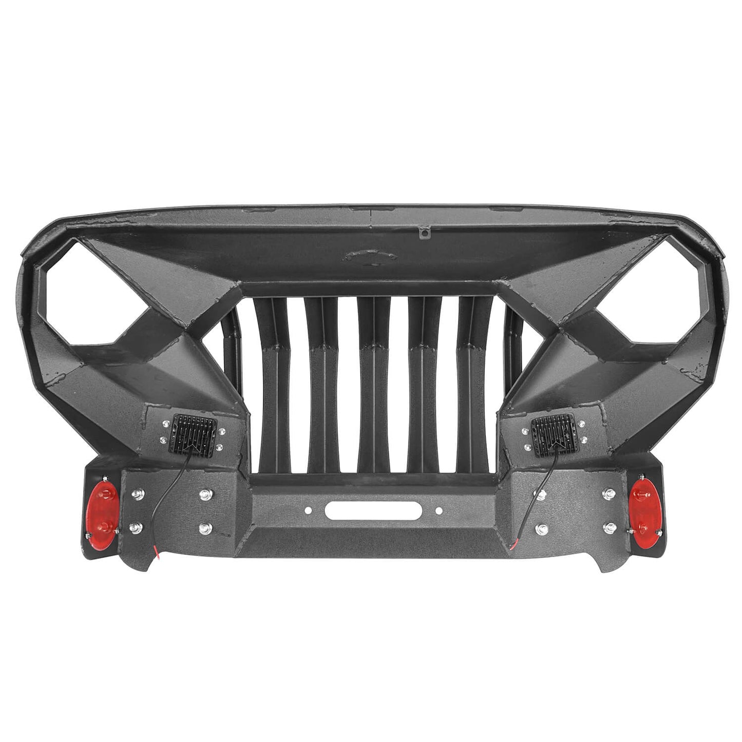 Mad Max Front Bumper & Rear Bumper w/Tire Carrier(07-18 Jeep Wrangler JK)-LandShaker