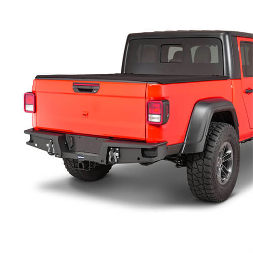Mid Width Front Bumper / Rear Bumper / Running Boards Side Steps(20-25 Jeep Gladiator JT)-LandShaker