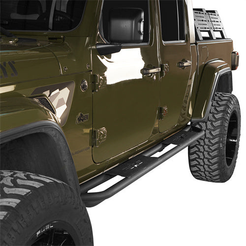 Mid Width Front Bumper / Rear Bumper / Running Boards Side Steps(20-25 Jeep Gladiator JT)-LandShaker