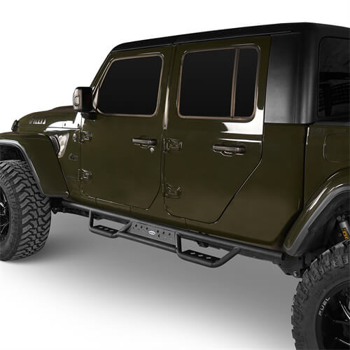 Mid Width Front Bumper / Rear Bumper / Side Steps Nerf Bars(20-25 Jeep Gladiator JT)-LandShaker