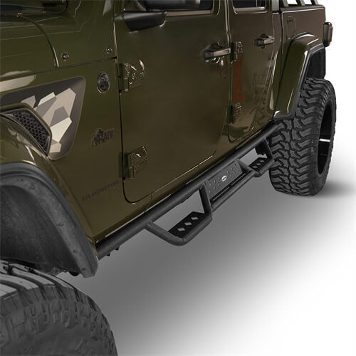 Mid Width Front Bumper / Rear Bumper / Side Steps Nerf Bars(20-25 Jeep Gladiator JT)-LandShaker