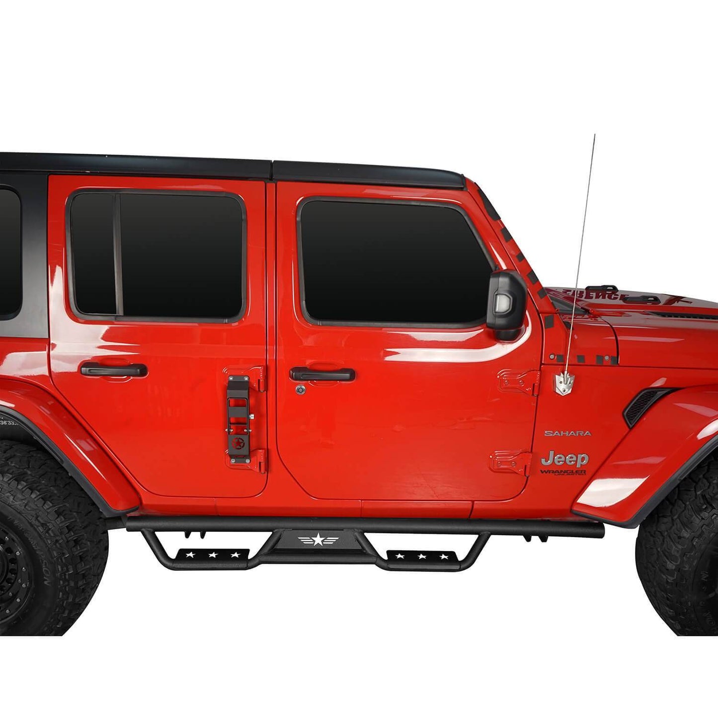 Mid Width Front Bumper & Side Steps(18-25 Jeep Wrangler JL 4 Door)-LandShaker