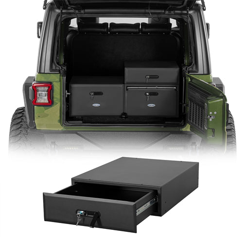 Modular Additional Drawer For 2015-2025 Jeep Wrangler JK & JL 4-Door & 2021-2025 Ford Bronco 4-Door - Landshaker4x4