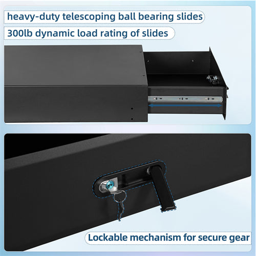 Modular Additional Drawer For 2015-2025 Jeep Wrangler JK & JL 4-Door & 2021-2025 Ford Bronco 4-Door - Landshaker4x4