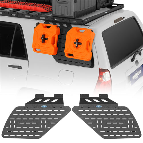 Rear Window Exterior Storage Panel Molle Panel Kit For 2003-2009 Toyota 4Runner - Landshaker4x4