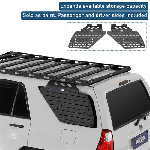 Rear Window Exterior Storage Panel Molle Panel Kit For 2003-2009 Toyota 4Runner - Landshaker4x4